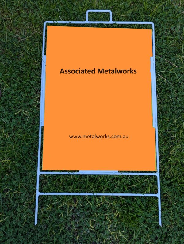 Vertical Real-Estate Sign Holder | Associated Metalworks